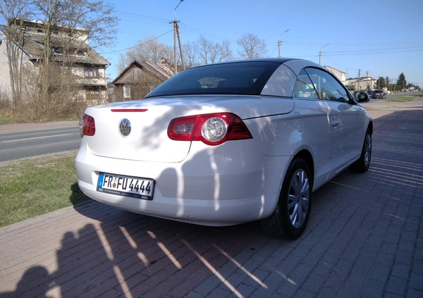 Volkswagen Eos cena 17900 przebieg: 238000, rok produkcji 2008 z Siedlce małe 277